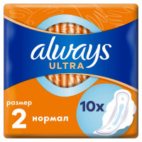 Прокладки Always Ultra normal Single 10 шт