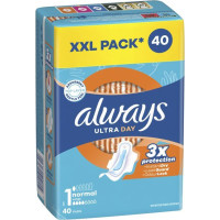 Прокладки Always Protection Ultra Day normal Quatro 40 шт