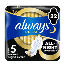 Прокладки Always Ultra Secure Night Extra Mega 32 шт