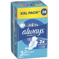 Прокладки Always Protection Ultra Day Extra Super Quatro 28 шт