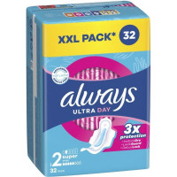 Прокладки Always Protection Ultra Day super Quatro 32 шт