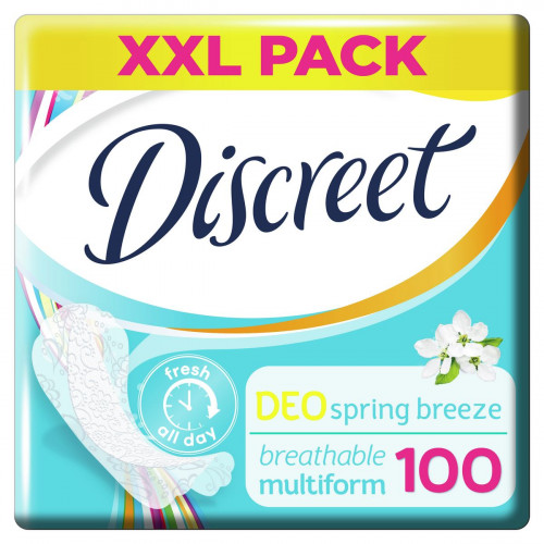 Прокладки щоденні Discreet Deo Spring Breeze Quatro 100 шт