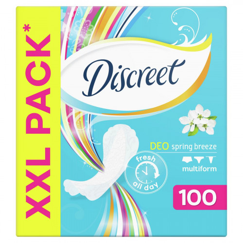 Прокладки щоденні Discreet Deo Spring Breeze Quatro 100 шт