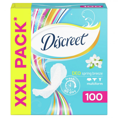 Прокладки щоденні Discreet Deo Spring Breeze Quatro 100 шт