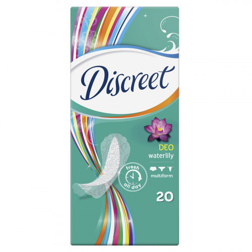 Прокладки щоденні Discreet Water Lily Deo Single 20 шт