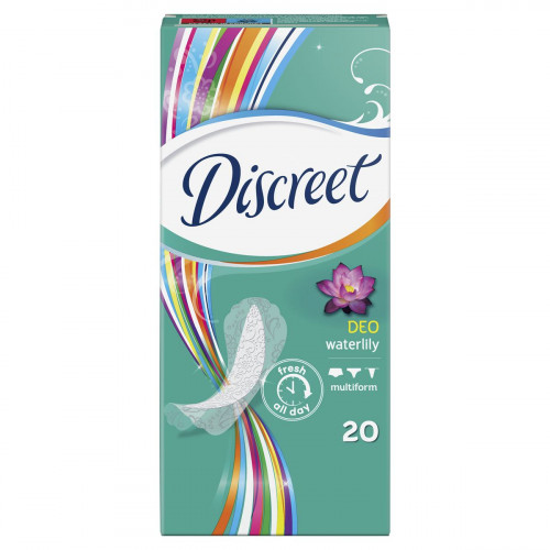 Прокладки щоденні Discreet Water Lily Deo Single 20 шт