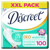 Прокладки щоденні Discreet Water Lily Deo Quatro 100 шт