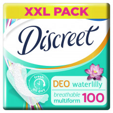 Прокладки щоденні Discreet Water Lily Deo Quatro 100 шт