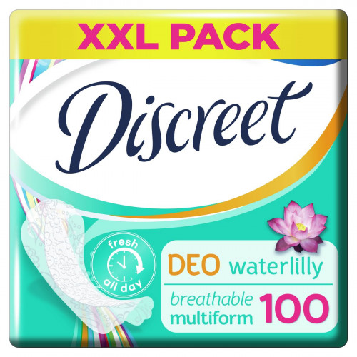 Прокладки щоденні Discreet Water Lily Deo Quatro 100 шт