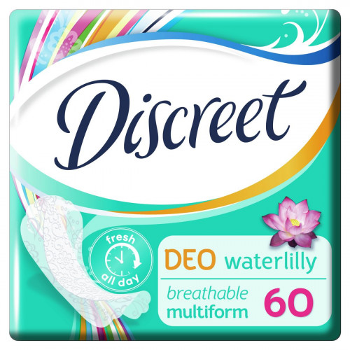 Прокладки щоденні Discreet Water Lily Deo Triple 60 шт