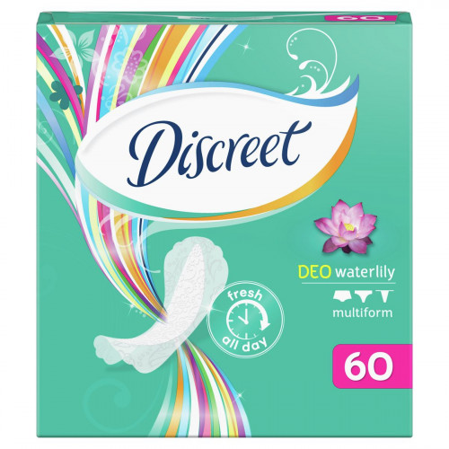 Прокладки щоденні Discreet Water Lily Deo Triple 60 шт