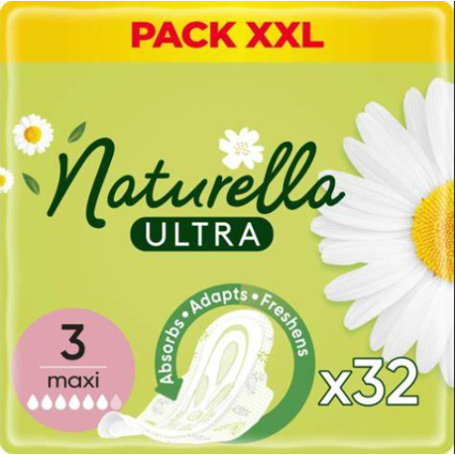 Прокладки Naturella Ultra Camomile maxi Quatro 32 шт