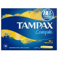 Тампони Tampax сompak regular з аплікатором 16 шт