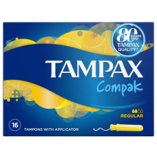 Тампони Tampax сompak regular з аплікатором 16 шт