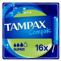 Тампони Tampax compak super duo з аплікатором 16 шт