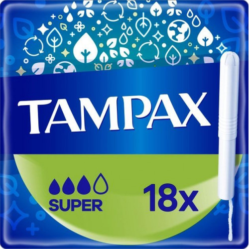 Тампони Tampax super duo з аплікатором 18 шт