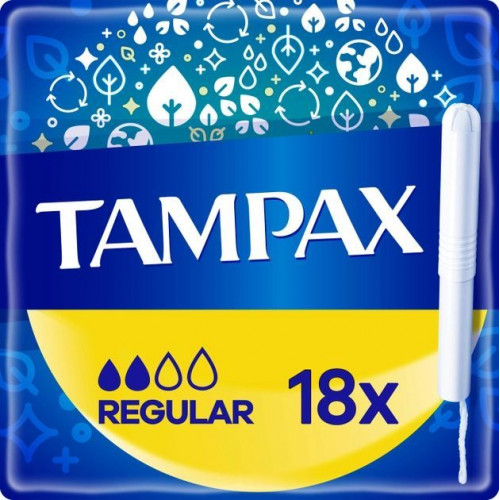Тампоны Tampax regular duo с аппликатором 18 шт