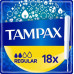 Тампоны Tampax regular duo с аппликатором 18 шт
