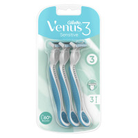 Станки для бритья Gillette одноразовые Venus 3 Sensitive 3 шт