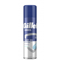 Гель для бритья Gillette Series Восстанавливающий с зеленым чаем 200 мл