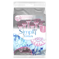 Станки для бритья Gillette одноразовые Simply Venus 3 12 шт