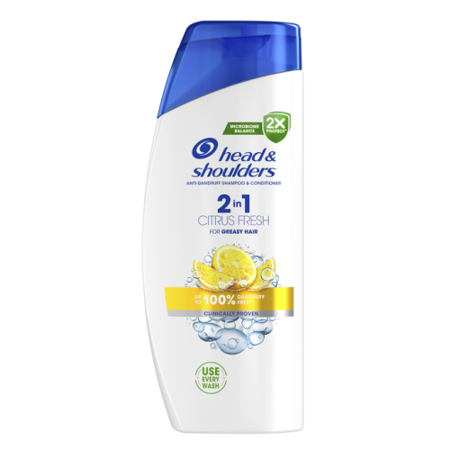 Шампунь Head&Shoulders 2в1 Citrus Fresh 625 мл