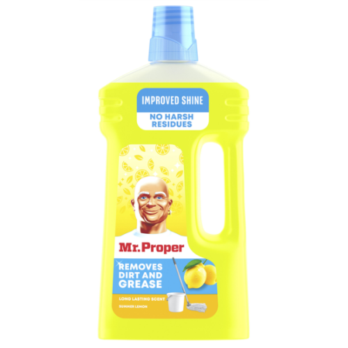Мийний засіб для підлоги й стін Mr. Proper Lemon 1 л