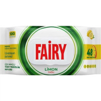 Вологі серветки Fairy Лимон універсальні для прибирання