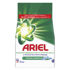 Стиральный порошок Ariel автомат Aqua Puder Горный Источник 2.1 кг