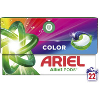 Капсулы для стирки Ariel Pods All in1 Color 22 шт