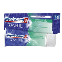 Зубная паста Blend-a-Med 3D White Мятный поцелуй 75 мл