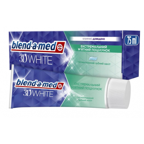 Зубная паста Blend-a-Med 3D White Мятный поцелуй 75 мл