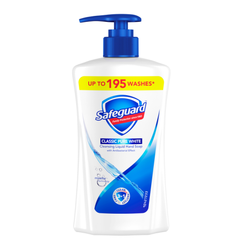Мило рідке Safeguard Classic Pure White 390 мл