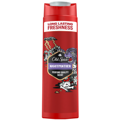 Гель для душу-шампунь Old Spice 3в1 Night Panther 400 мл