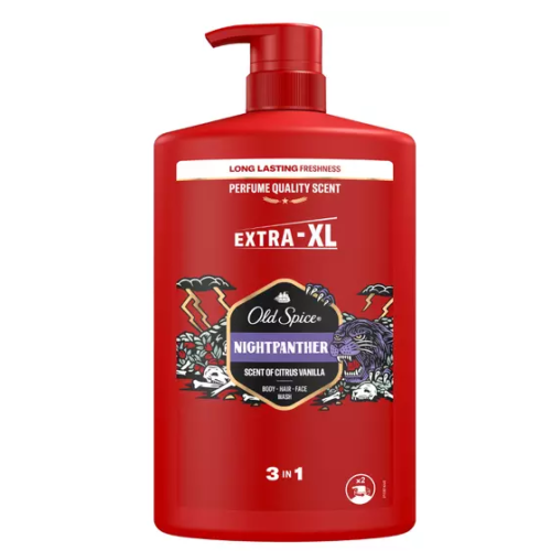 Гель для душа-шампунь Old Spice 3в1 Night Panther 1000 мл