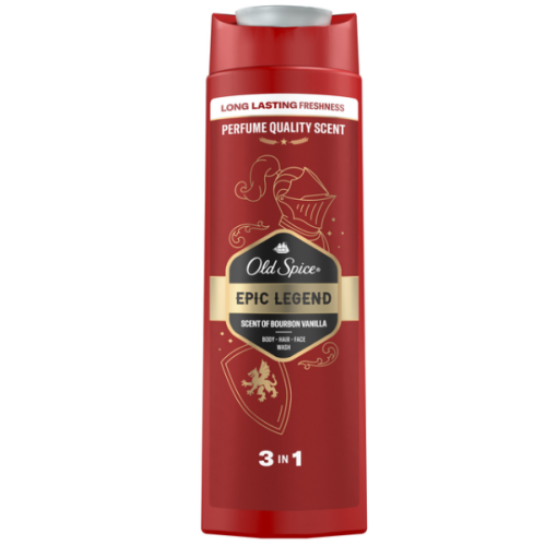 Гель для душа-шампунь Old Spice 3в1 Epic Legend 400 мл