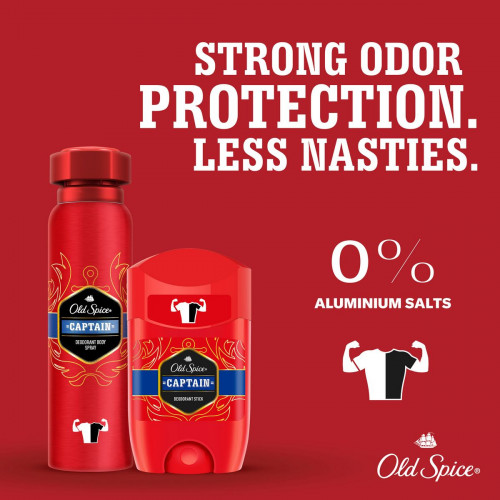 Дезодорант Old Spice спрей Captain 150 мл
