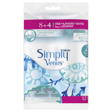Станки для бритья Gillette одноразовые Simply Venus 2 12 шт