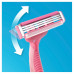 Станки для бритья Gillette одноразовые Simply Venus 3 12 шт