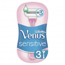 Станки для бритья Gillette одноразовые Venus Smooth Sensitive 3 шт