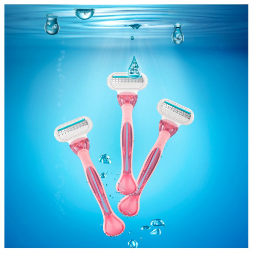 Станки для бритья Gillette одноразовые Venus Smooth Sensitive 3 шт