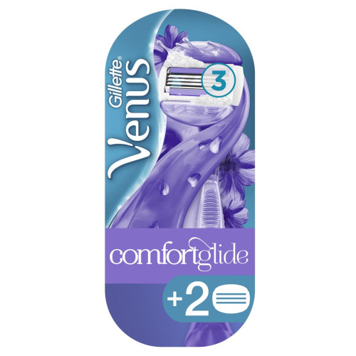 Станок для бритья женский Gillette Venus ComfortGlide Breeze 1 станок+2 кассеты