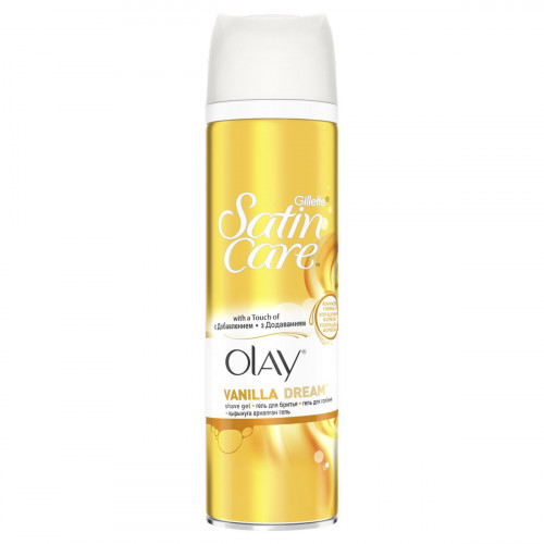 Гель для гоління Gillette Satin Care Olay Vanilla Dream 200 мл