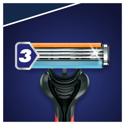 Станки для гоління Gillette одноразові Blue 3 Red 4+2 шт