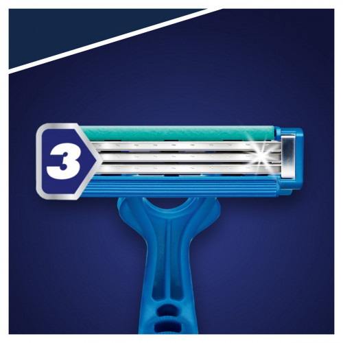 Станки для бритья Gillette одноразовые Blue 3 Simply 8 шт