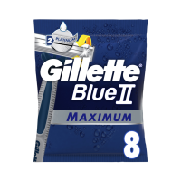 Станки для бритья Gillette одноразовые Blue ІІ Maximum 8 шт