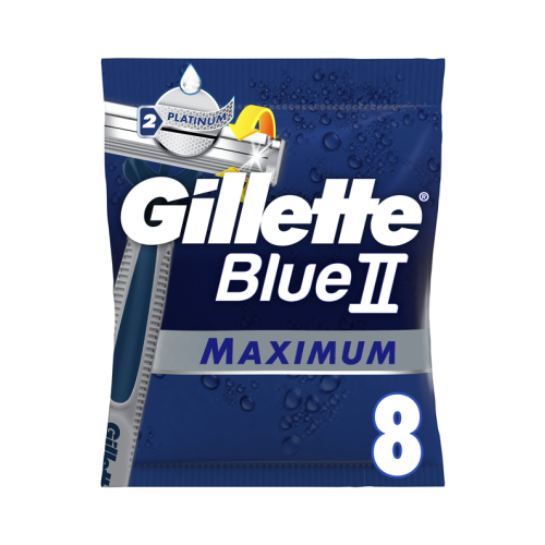 Станки для гоління Gillette одноразові Blue ІІ Maximum 8 шт