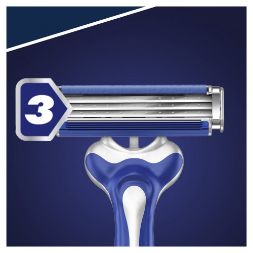 Станки для гоління Gillette одноразові Blue 3 Comfort 6+2 шт