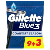 Станки для бритья Gillette одноразовые Blue 3 Comfort Slalom 9+3 шт