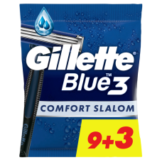 Станки для гоління Gillette одноразові Blue 3 Comfort Slalom 9+3 шт